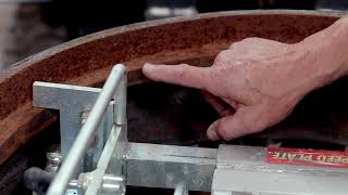 The key to quick manhole repairs - pulling frames out quickly without labor using the Speedplate.