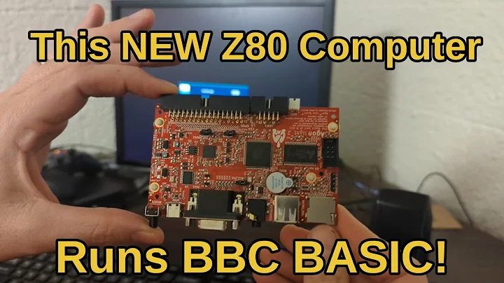 BBC BASIC on the AgonLight2 - Modern Z80 single-board computer