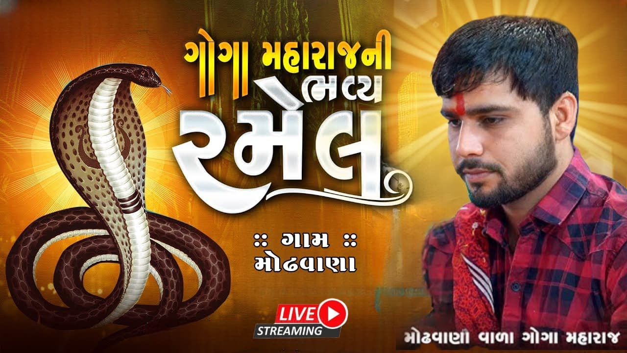 ભગવાન શ્રી કાના વરજાગ ના ગોગા || ભવ્ય રમેલ || ગોગાધામ મોઢવાણા નાગપાલ ભુવાજી