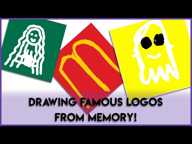 10 iconic logos hilariously drawn from memory