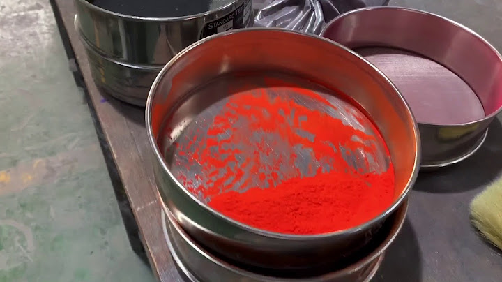 國麗實業粉末塗料樣品粉製作程序 Powder coating samples procedures Kwolin Co., Ltd. - 天天要聞