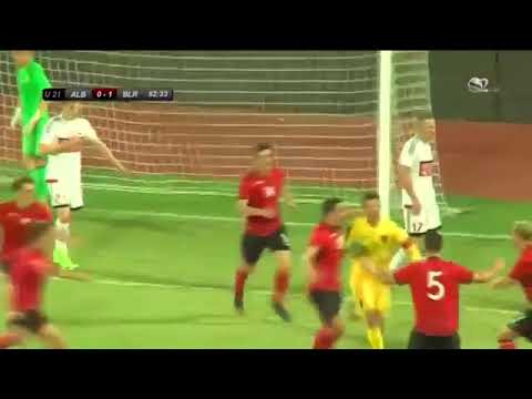 Shqipëri vs Bjellorusi Goli i Portierit Gentian Selmani