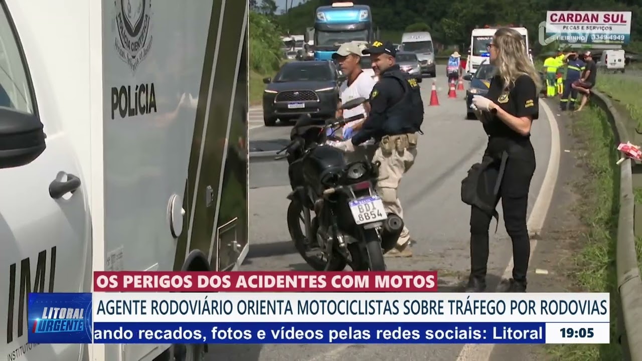OS PERIGOS DOS ACIDENTES COM MOTOS