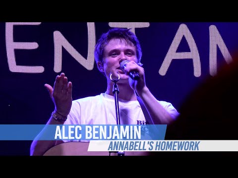Alec Benjamin 알렉 벤자민 - EBS 스페이스 공감을 본 알렉 + Annabell's Homework (Live in Seoul, 18 August 2019)