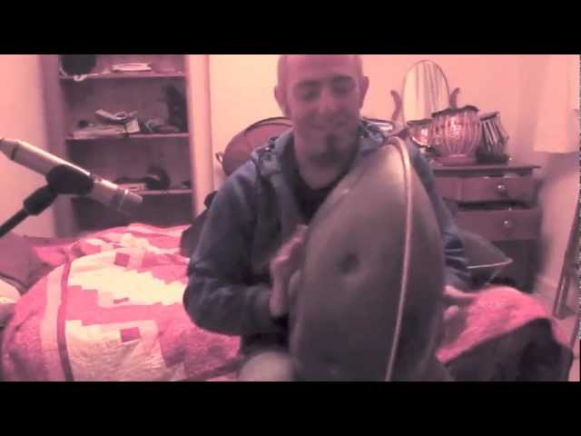 Hang - handpan playing - vertical style by Simon Wood