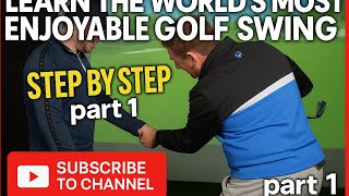 LEARNING THE GOLF SWING FROM START TO FINISH | Part 1  The Set Up