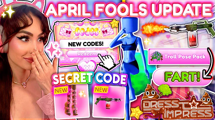 *NEW* April Fools Update DRESS TO IMPRESS! New Codes, Items, AND MORE!