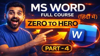 Text Formatting & Paragraph Formatting in MS Word | Complete Guide | MS Word Course Day 4
