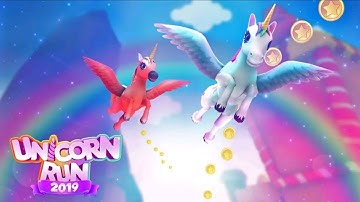 Unicorn run-Gameplay-Android/ horse running game_Level Gameplay pro