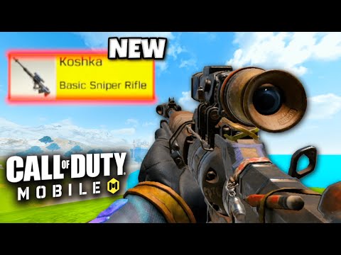*NEW* KOSHKA SNIPER GAMEPLAY!! 🤯 | COD MOBILE