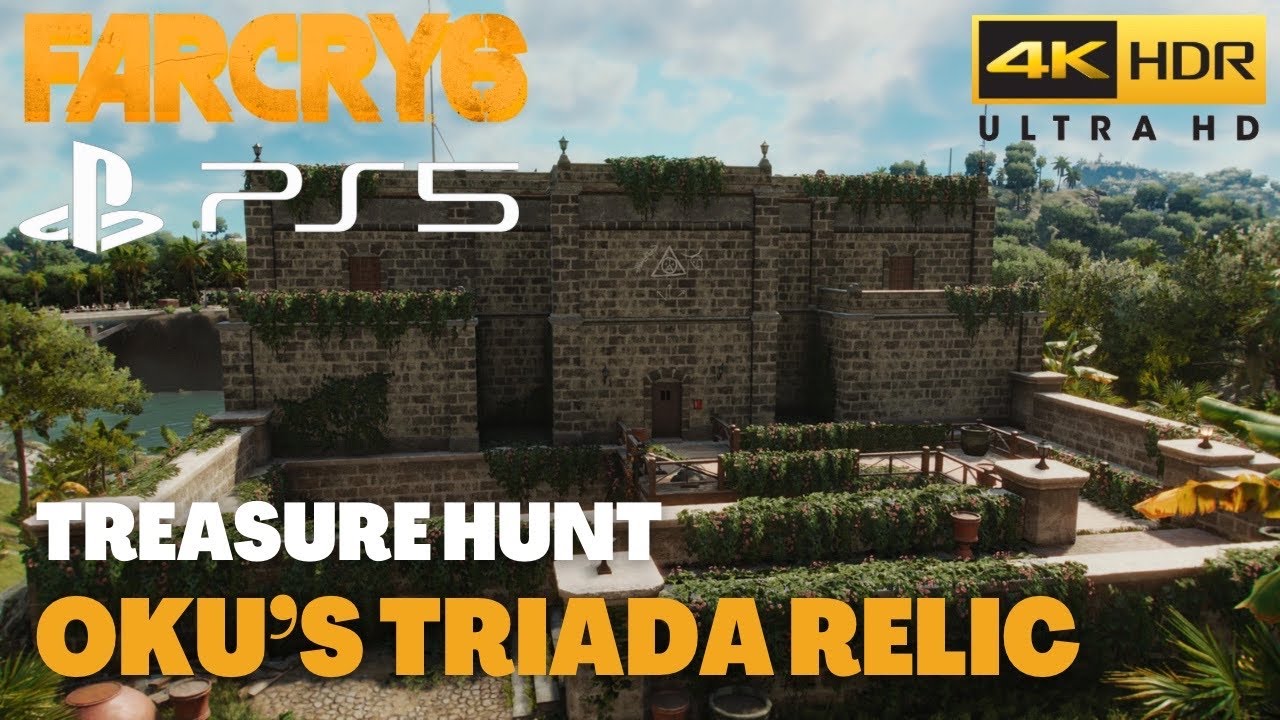 Far Cry 6 PS5 - Oku's Triada Relic - Uncover the mystery of the estate (Treasure Hunt)