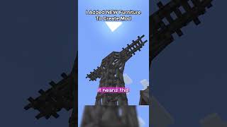 I Added NEW Furniture To CreateMod #minecraft #createmod