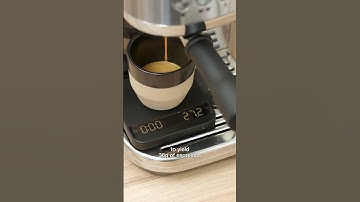How to dial in espresso on the Bambino Plus ☕️👌 #CoffeeTutorial #Espresso #BrevilleAU