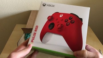 Pulse Red Controller Unboxing!! Xbox Series X
