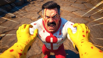 Omni-Man DESTROYS Invincible in VR