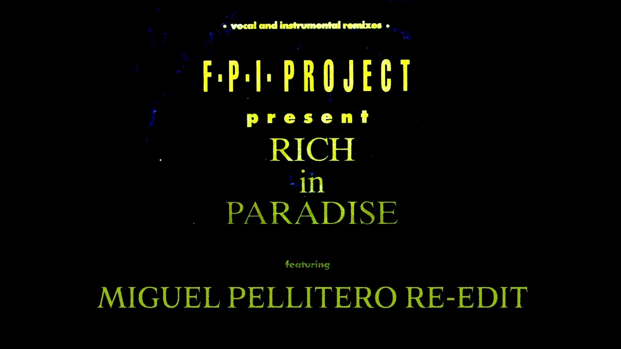 FPI Project - Going Back To My Roots / Rich In Paradise (S12 S12DJ096)