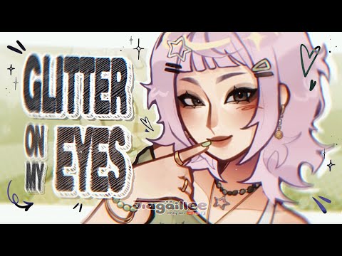 ۶ৎ GLITTER ON MY EYES !! // TUNED TO U