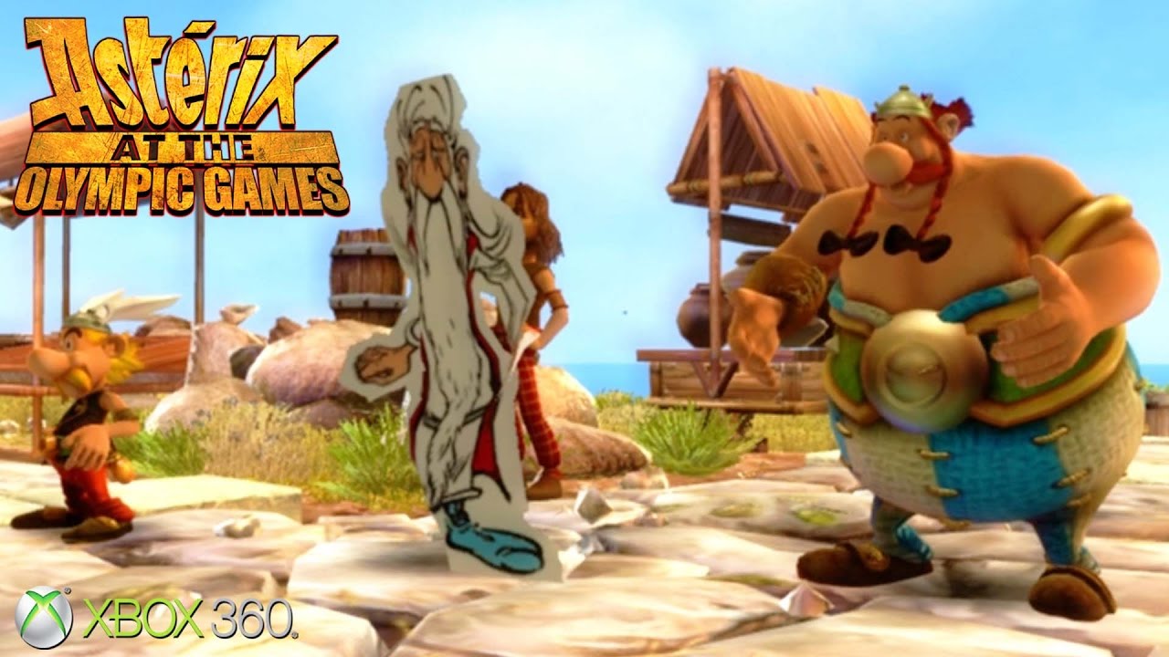 Asterix at the Olympic Games Xbox 360 Ps3 Gameplay 2008