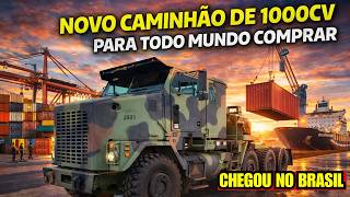 Chegou No Brasil Conheça O Caminhao De Guerra Que Está Dominando O Brasil Todo Mundo Está Comprando