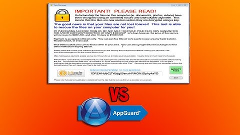 Protect against encryption Malware