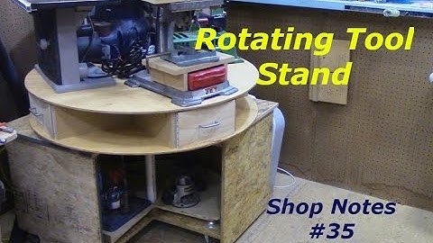 Rotating Tool Stand