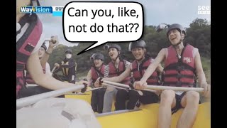 WayV annoying their river rafting instructor (WayVision)