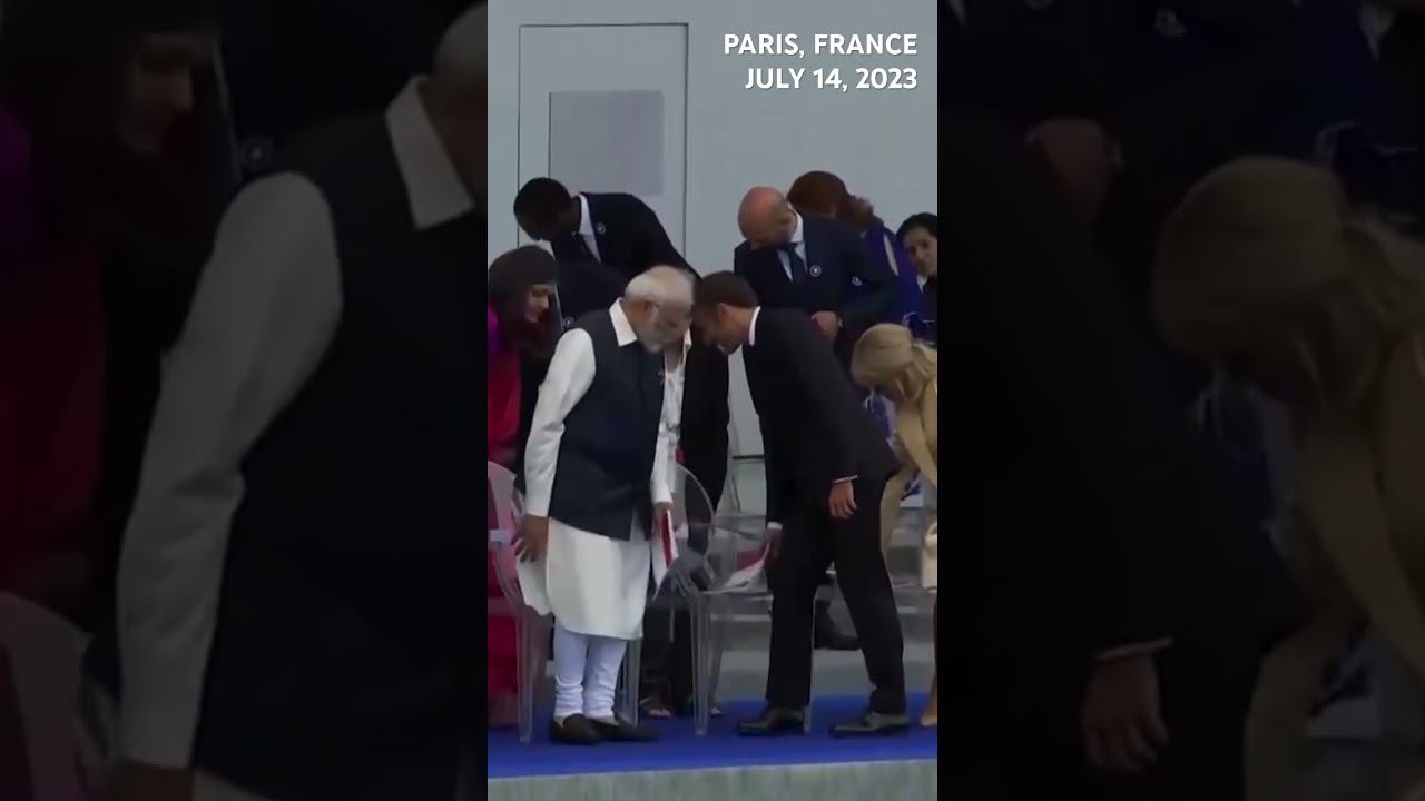 WATCH: Indian PM Modi joins French president Macron for Bastille Day parade in Paris