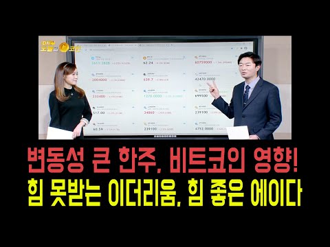 오늘의 <strong>코인</strong> 비트코인, 이더리움/ 큰 변동성 큰 한 <strong>주</strong>/요즘 힘 좋은 에이다,폴카닷/비트코인 한때 5만 달러 아래로/내년부터 비트코인으로 1천만 원 벌면 세금 150만 원
