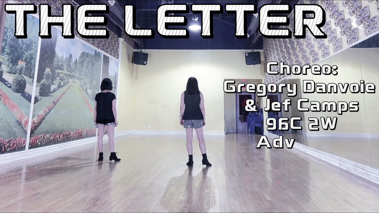 THE LETTER Line Dance | Advanced | Gregory Danvoie & Jef Camps