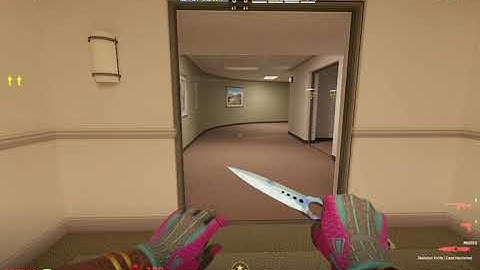 ★ CS2 Skeleton Knife | Case Hardened (BlueGem) | CS2 Knife In-Game Showcase [4K]