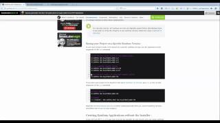 Symfony2 installation version2.6 on amazon AWS Ubuntu OS