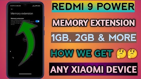 Redmi 9 Power MIUI 12.5 Update Memory Extension Feature 😍😍 | How it works 🤔🤔 | Full Information 🔥🔥