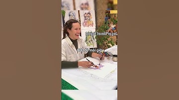 Nữ nghệ sĩ được trả lương 800 đô để vẽ bức hình không cần nhìn 😳