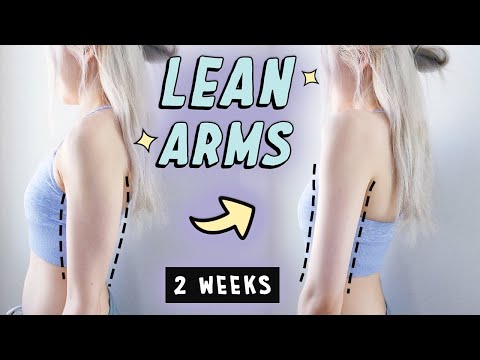 2 ہفتوں میں دبلی پتلی بازو حاصل کریں!! (5 منٹ ورزش / کوئی سامان نہیں)