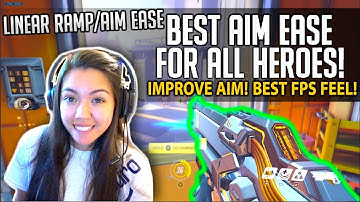 AIM EASE IN EXPLAINED! LINEAR RAMP FIX! Will Improve Aim Overwatch (Console)