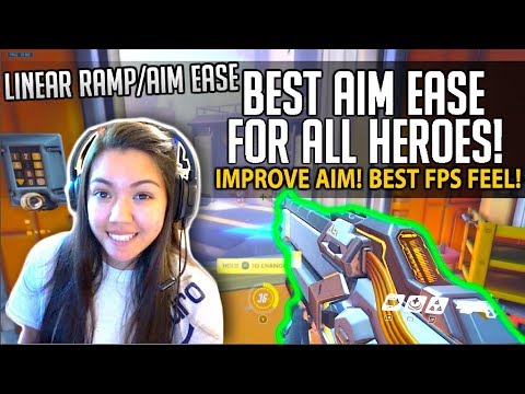 AIM EASE IN EXPLAINED! LINEAR RAMP FIX! Will Improve Aim Overwatch (Console)