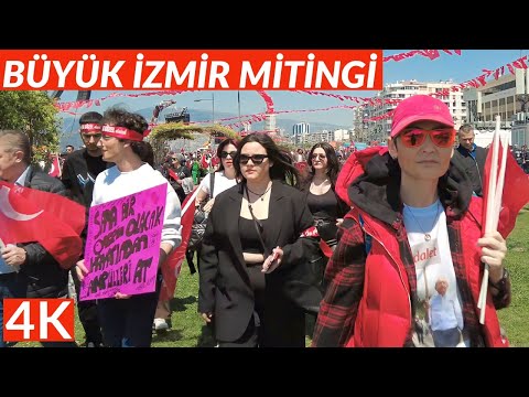 Izmir, 튀르키예 | 도시 산책 4K | 2023년 5월 1일
