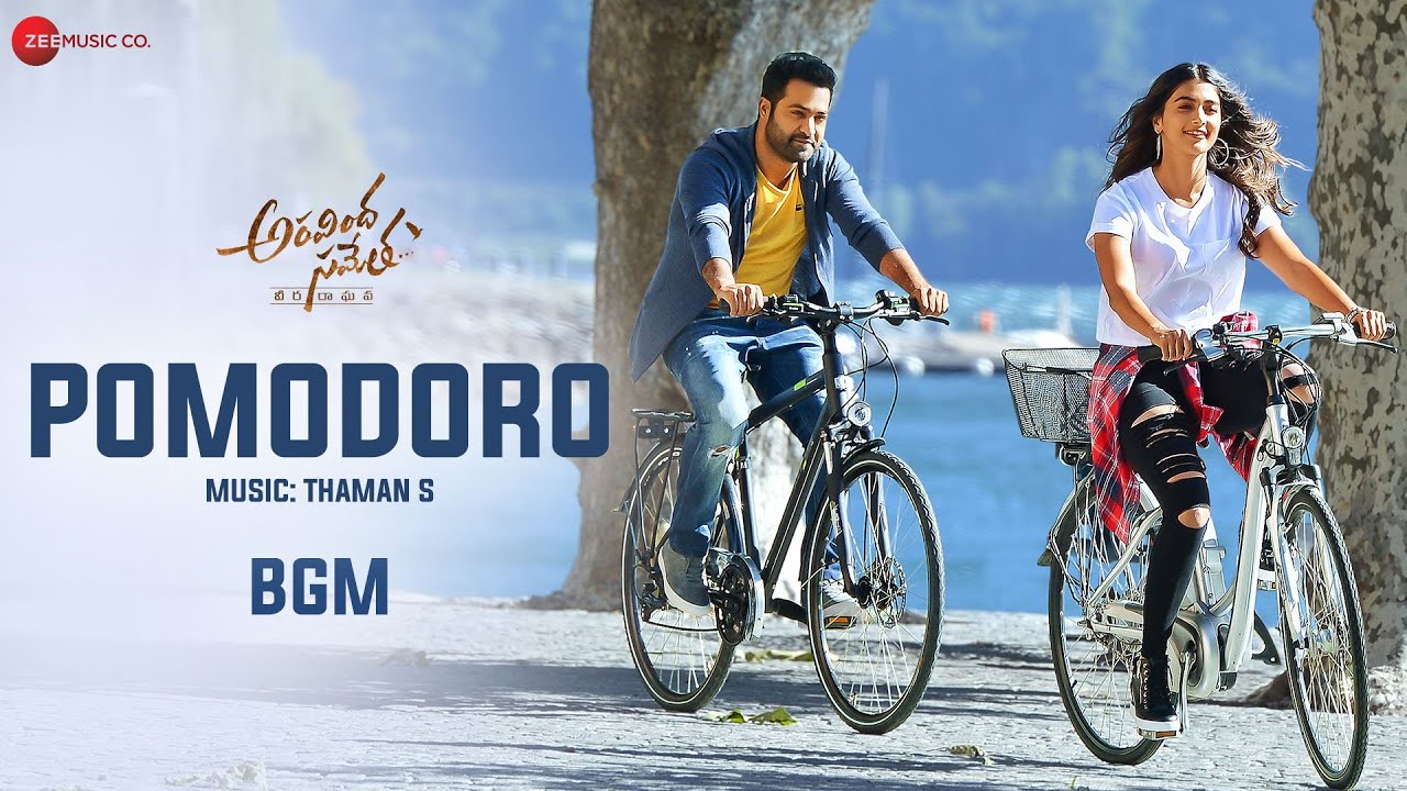 Pomodoro   BGM  Aravindha Sametha  Jr NTR Pooja Hegde  Thaman S