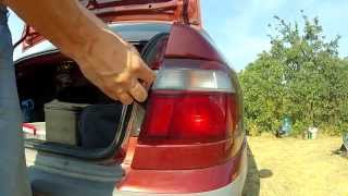 Как снять задний фонарь и заменить лампу MAZDA 626 GF 97-03 гв Как снять задний фонарь и заменить лампу MAZDA 626 GF 97-03 гв