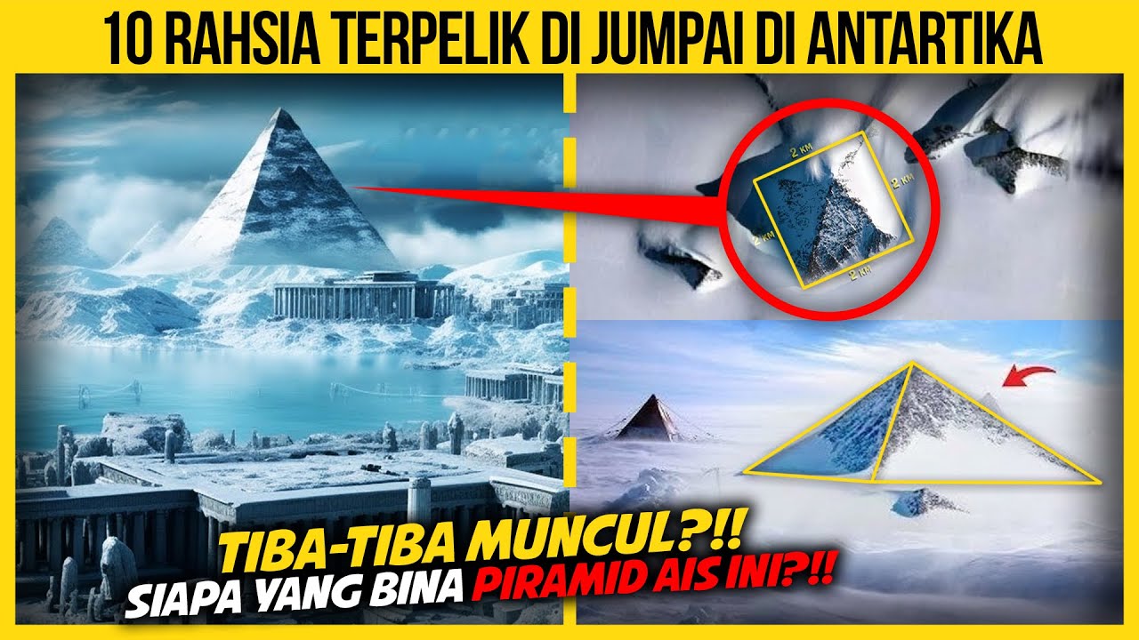 10 RAHSIA TERPELIK DI JUMPAI DI ANTARTIKA KORANG TAK SANGKA