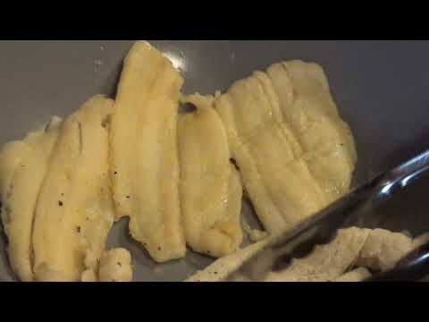 Let's Cook- Sole fillet with lemon butter wine sauce