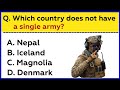 General Knowledge Trivia Quiz | 23 Questions Everyone Should Know! 🧠🤓📚 Part-049