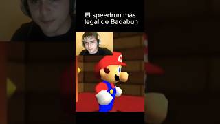 El speedeun mas legal de Badabun #mario64 #speedrun #humor