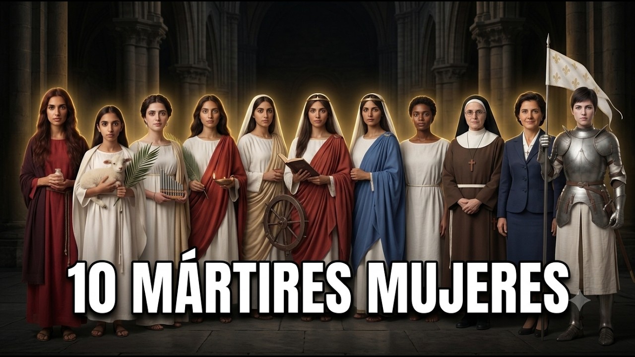 10 Mártires Mujeres Historias Documentadas Que la Historia no Pudo Explicar#fecatólica #viral #jesus