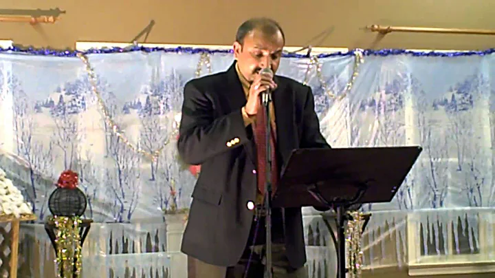 Shaji Peter Singing, Christmas 2010, St. George Sy...