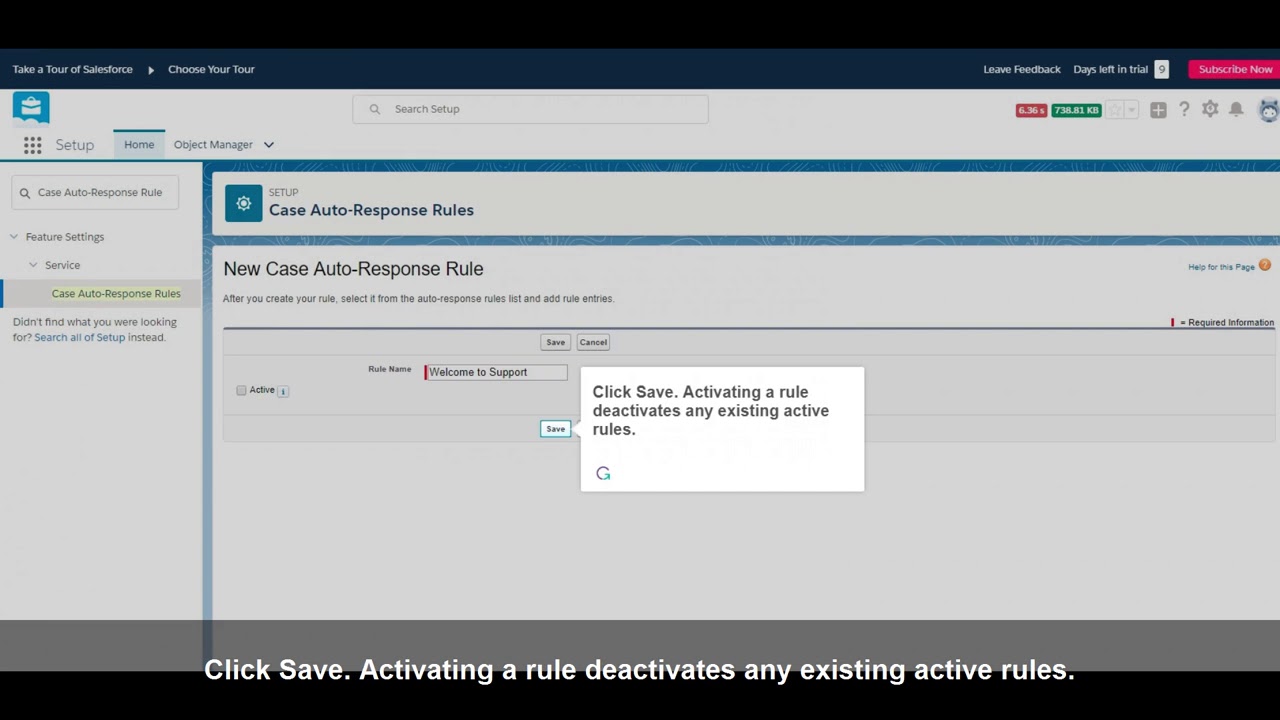 assignment and auto response rules in salesforce