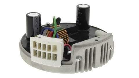 Vervangen van een X-13 ECM-motor door een PSC-motor (condensatormotor).