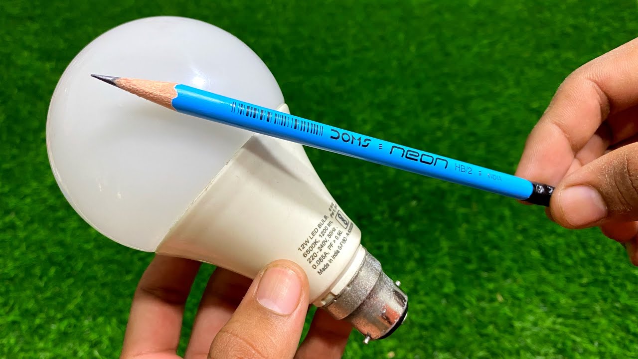 Take an Ordinary Pencil and Repair all the Led Bulb in Your Home ...