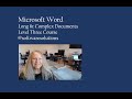 Microsoft Word Video 20 Multi Level Numbering all paragraphs