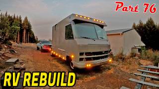 RV REBUILD (Part 76) Installing The Running Lights